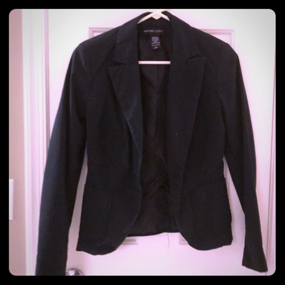 Black Casual Blazer